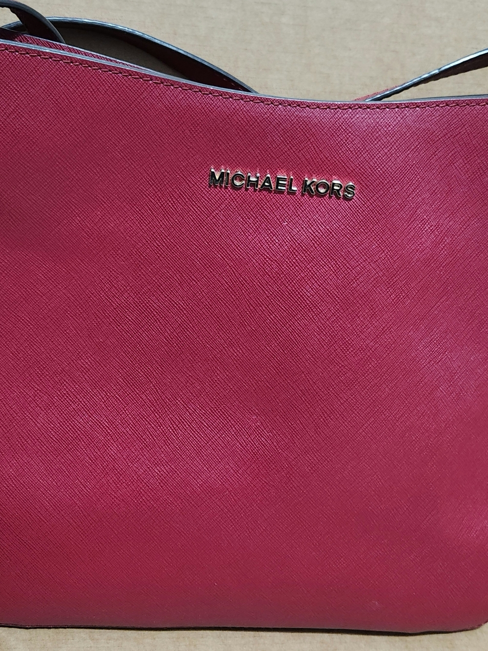Michael Kors Women's Pink Saffiano Tote & Wallet